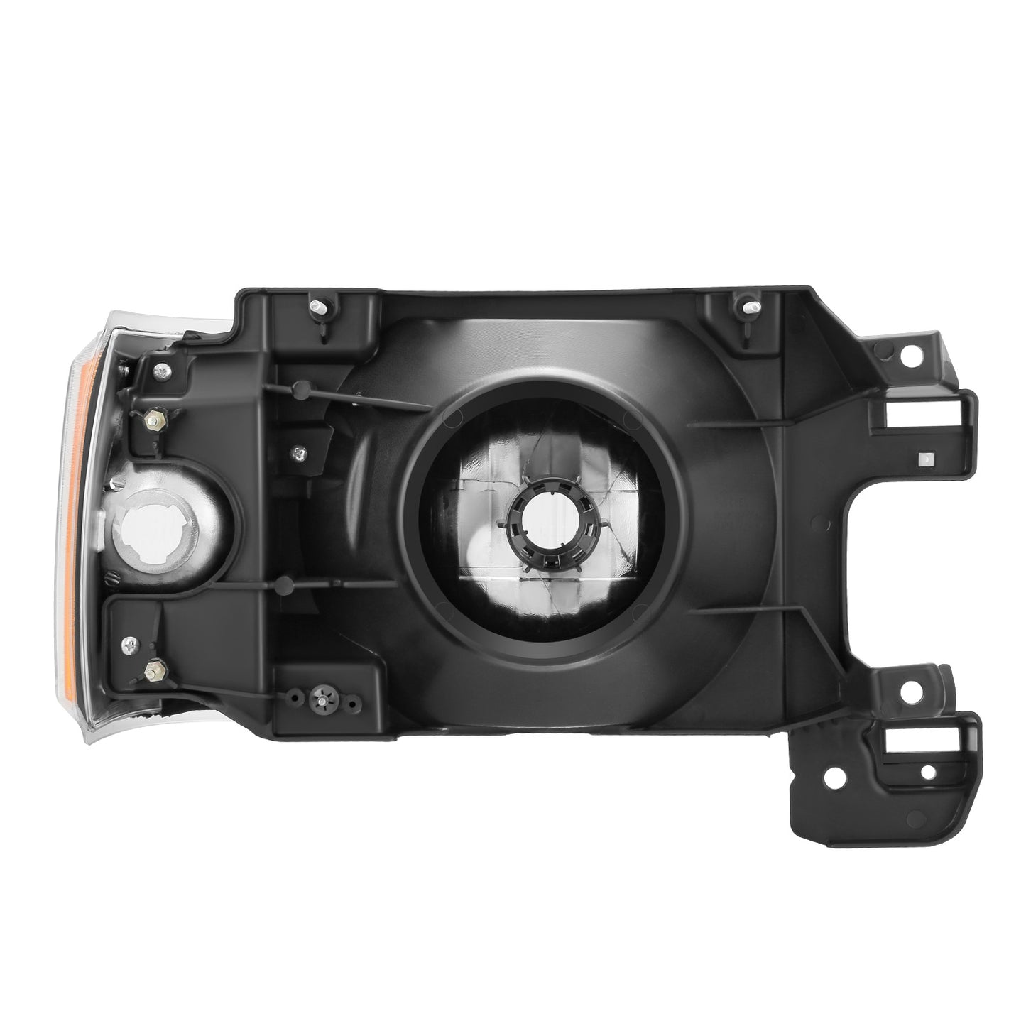 FAROS 87-91 FORD BRONCO, F-150, F-250, F-350 - 9004 HIGH / LOW BEAM / 1157A TURN SIGNAL - CHROME HOUSING