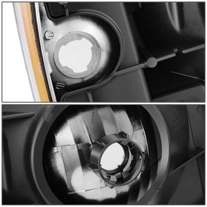 FAROS 87-91 FORD BRONCO, F-150, F-250, F-350 - 9004 HIGH / LOW BEAM / 1157A TURN SIGNAL - CHROME HOUSING