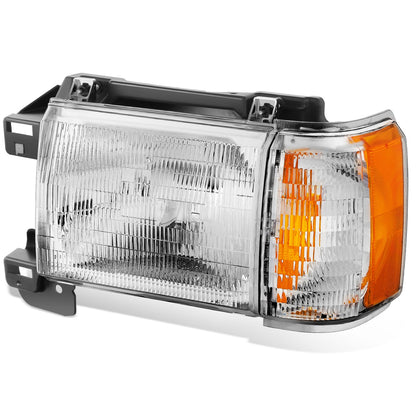 FAROS 87-91 FORD BRONCO, F-150, F-250, F-350 - 9004 HIGH / LOW BEAM / 1157A TURN SIGNAL - CHROME HOUSING