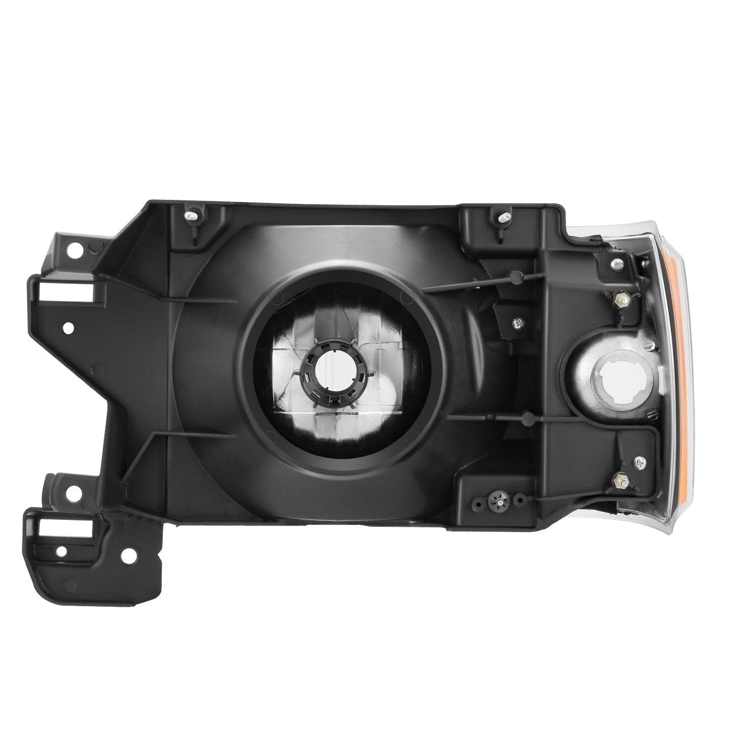 FAROS 87-91 FORD BRONCO, F-150, F-250, F-350 - 9004 HIGH / LOW BEAM / 1157A TURN SIGNAL - CHROME HOUSING