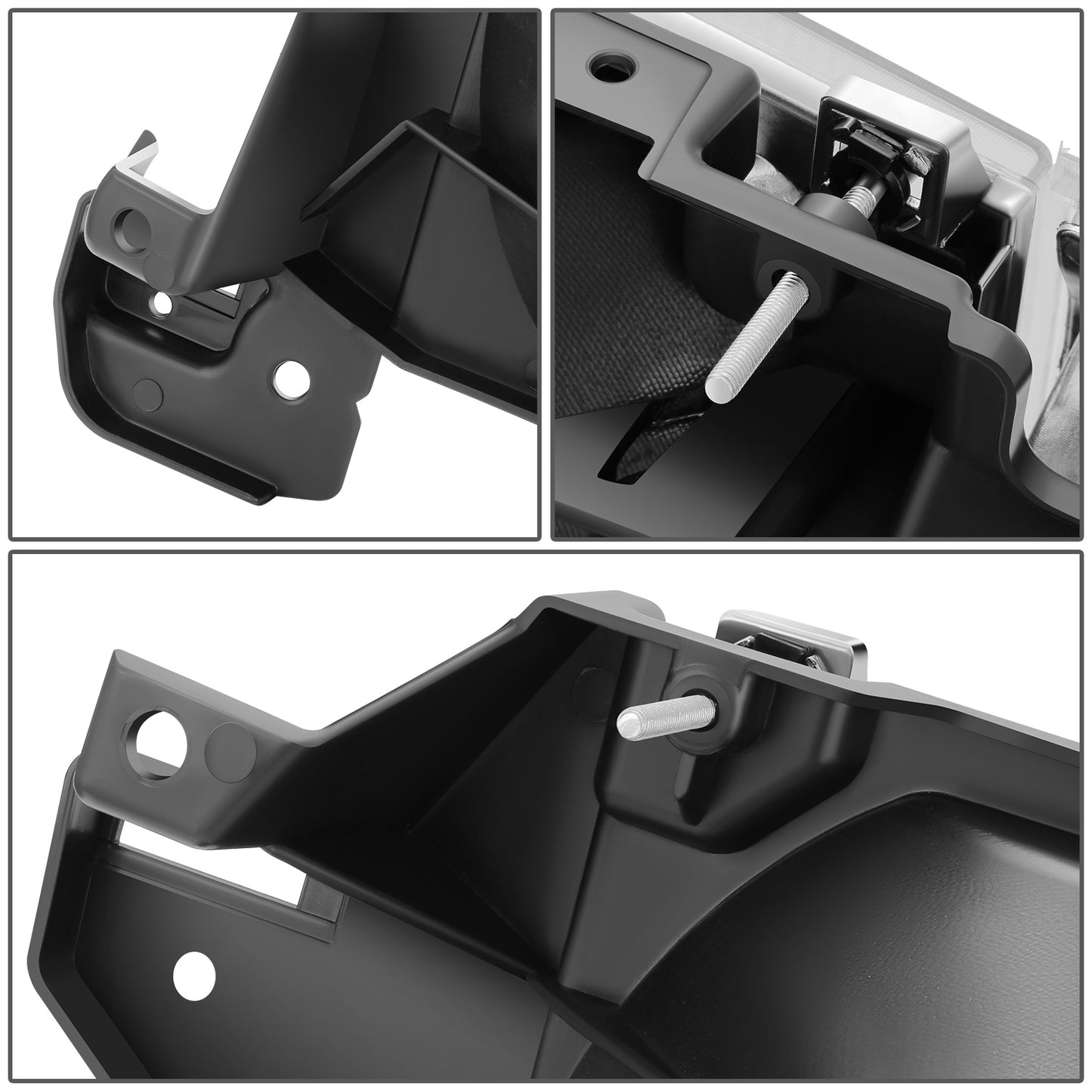 FAROS 87-91 FORD BRONCO, F-150, F-250, F-350 - 9004 HIGH / LOW BEAM / 1157A TURN SIGNAL - CHROME HOUSING