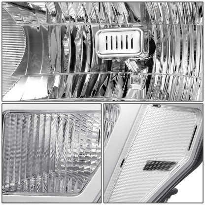 FAROS F-150 2009-2013//WHITE HOOD, WHITE BACK, BRIGHT FRAME LIGHT WITH BLUE LIGHT BULB