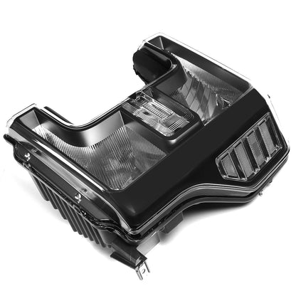 FAROS 17-19 FORD F-250, F-350, F-450, F-550 SUPER DUTY - FITS MODELS W/ HALOGEN HEADLIGHTS ONLY - H13 LOW BEAM / H13 HIGH BEAM - BLACK HOUSING / CLEAR CORNER