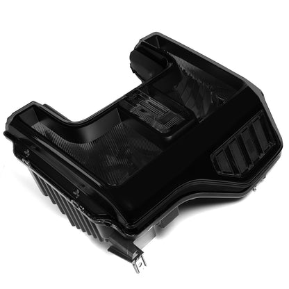FAROS 17-19 FORD F-250, F-350, F-450, F-550 SUPER DUTY - FITS MODELS W/ HALOGEN HEADLIGHTS ONLY - H13 LOW BEAM / H13 HIGH BEAM - BLACK HOUSING / SMOKE LENS / CLEAR CORNER