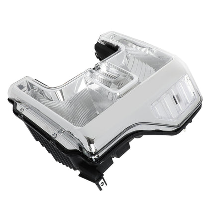 FAROS 17-19 FORD F-250, F-350, F-450, F-550 SUPER DUTY - FITS MODELS W/ HALOGEN HEADLIGHTS ONLY - H13 LOW BEAM / H13 HIGH BEAM - CHROME HOUSING / CLEAR CORNER