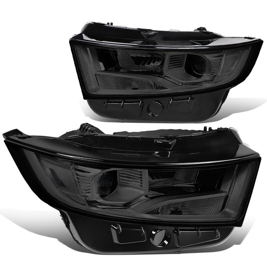FAROS 15-18 FORD EDGE - FITS MODELS W/ HALOGEN HEADLIGHTS - PROJECTOR LOW BEAM - 9005 HIGH / H7 LOW BEAM - SMOKE HOUSING / CLEAR CORNER