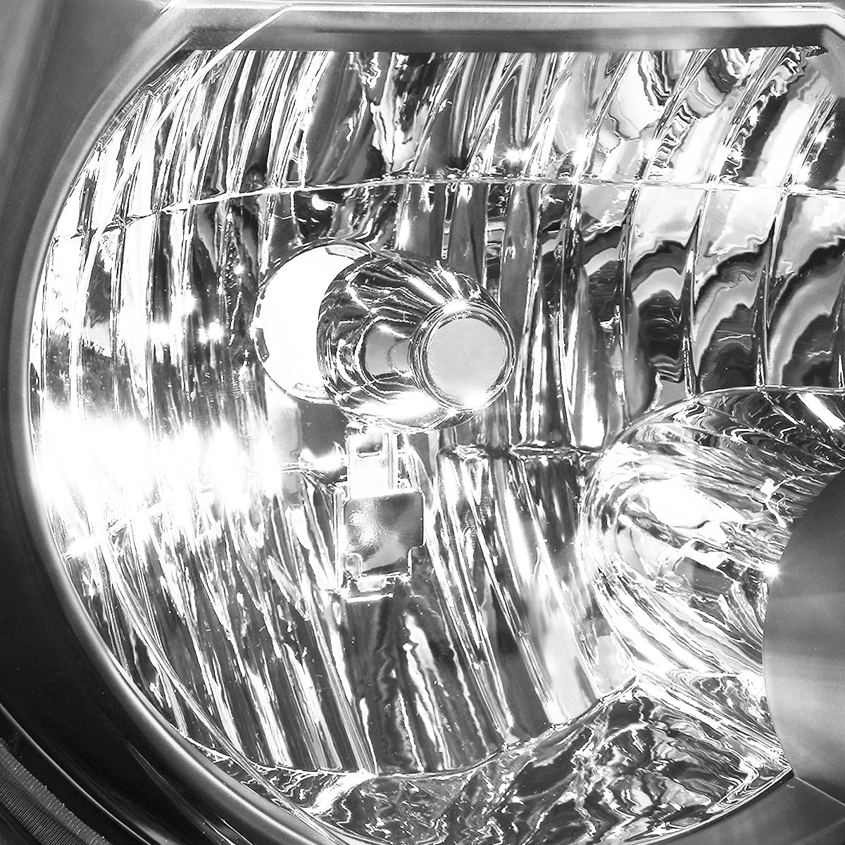 FAROS 08-12 FORD ESCAPE 4-DOOR - H13 LOW BEAM / HIGH BEAM - BLACK HOUSING / AMBER CORNER