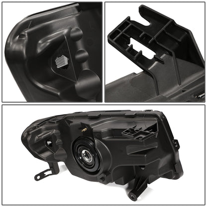 FAROS 08-12 FORD ESCAPE 4-DOOR - H13 LOW BEAM / HIGH BEAM - CHROME HOUSING / AMBER CORNER