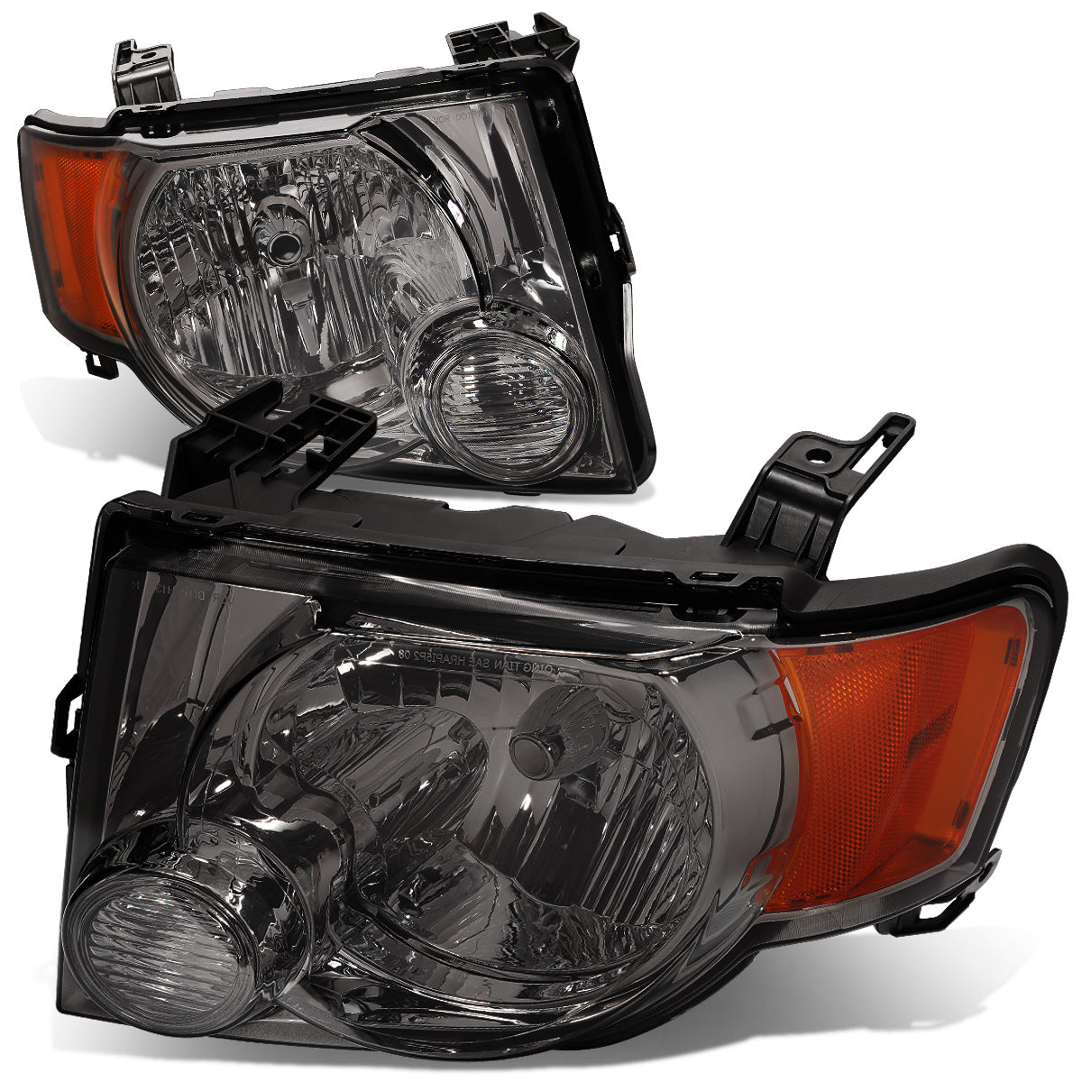 FAROS 08-12 FORD ESCAPE 4-DOOR - H13 LOW BEAM / HIGH BEAM - SMOKE HOUSING / AMBER CORNER