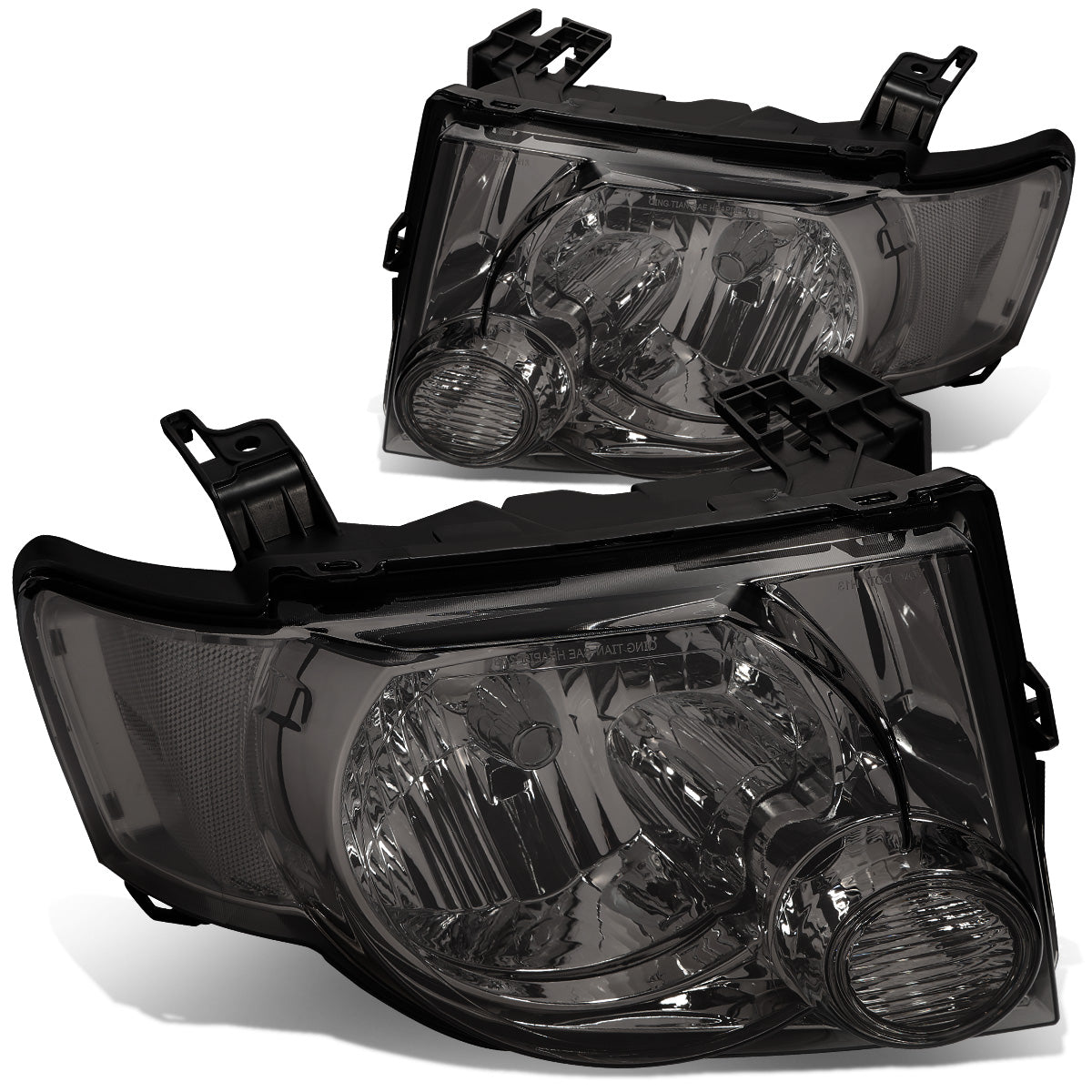 FAROS 08-12 FORD ESCAPE 4-DOOR - H13 LOW BEAM / HIGH BEAM - SMOKE HOUSING / CLEAR CORNER