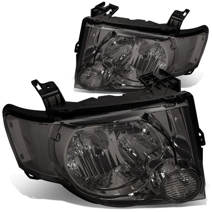 FAROS 08-12 FORD ESCAPE 4-DOOR - H13 LOW BEAM / HIGH BEAM - SMOKE HOUSING / CLEAR CORNER