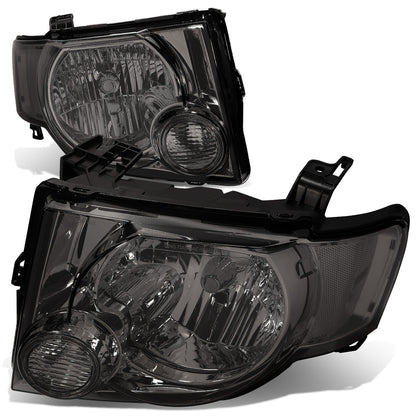 FAROS 08-12 FORD ESCAPE 4-DOOR - H13 LOW BEAM / HIGH BEAM - SMOKE HOUSING / CLEAR CORNER