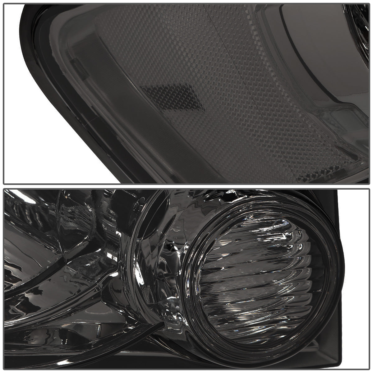 FAROS 08-12 FORD ESCAPE 4-DOOR - H13 LOW BEAM / HIGH BEAM - SMOKE HOUSING / CLEAR CORNER