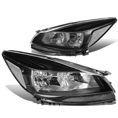 FAROS 13-16 FORD ESCAPE 4-DOOR - H11 LOW BEAM / 9005 HIGH BEAM - BLACK HOUSING / CLEAR CORNER