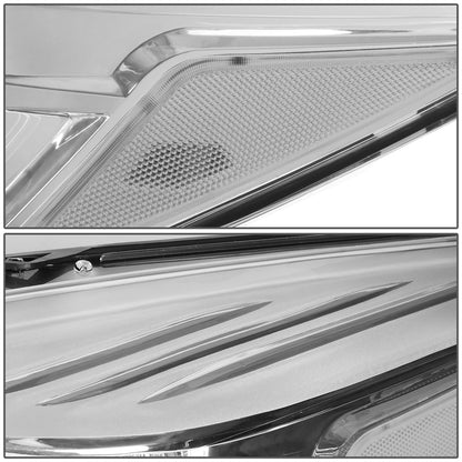 FAROS 13-16 FORD ESCAPE 4-DOOR - H11 LOW BEAM / 9005 HIGH BEAM - CHROME HOUSING / CLEAR CORNER