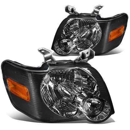 FAROS 06-10 FORD EXPLORER / 07-10 EXPLORER SPORT TRAC 4-DOOR - H13 LOW BEAM / HIGH BEAM - SMOKE HOUSING / AMBER CORNER