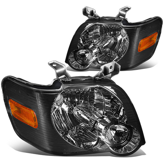 FAROS 06-10 FORD EXPLORER / 07-10 EXPLORER SPORT TRAC 4-DOOR - H13 LOW BEAM / HIGH BEAM - SMOKE HOUSING / AMBER CORNER