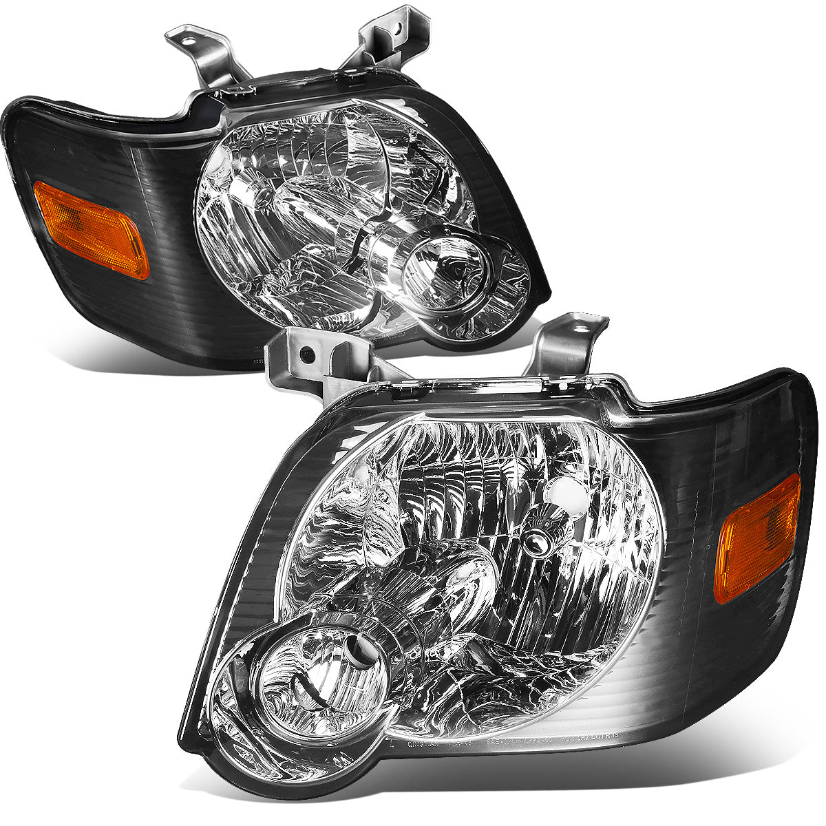 FAROS 06-10 FORD EXPLORER / 07-10 EXPLORER SPORT TRAC 4-DOOR - H13 LOW BEAM / HIGH BEAM - SMOKE HOUSING / AMBER CORNER