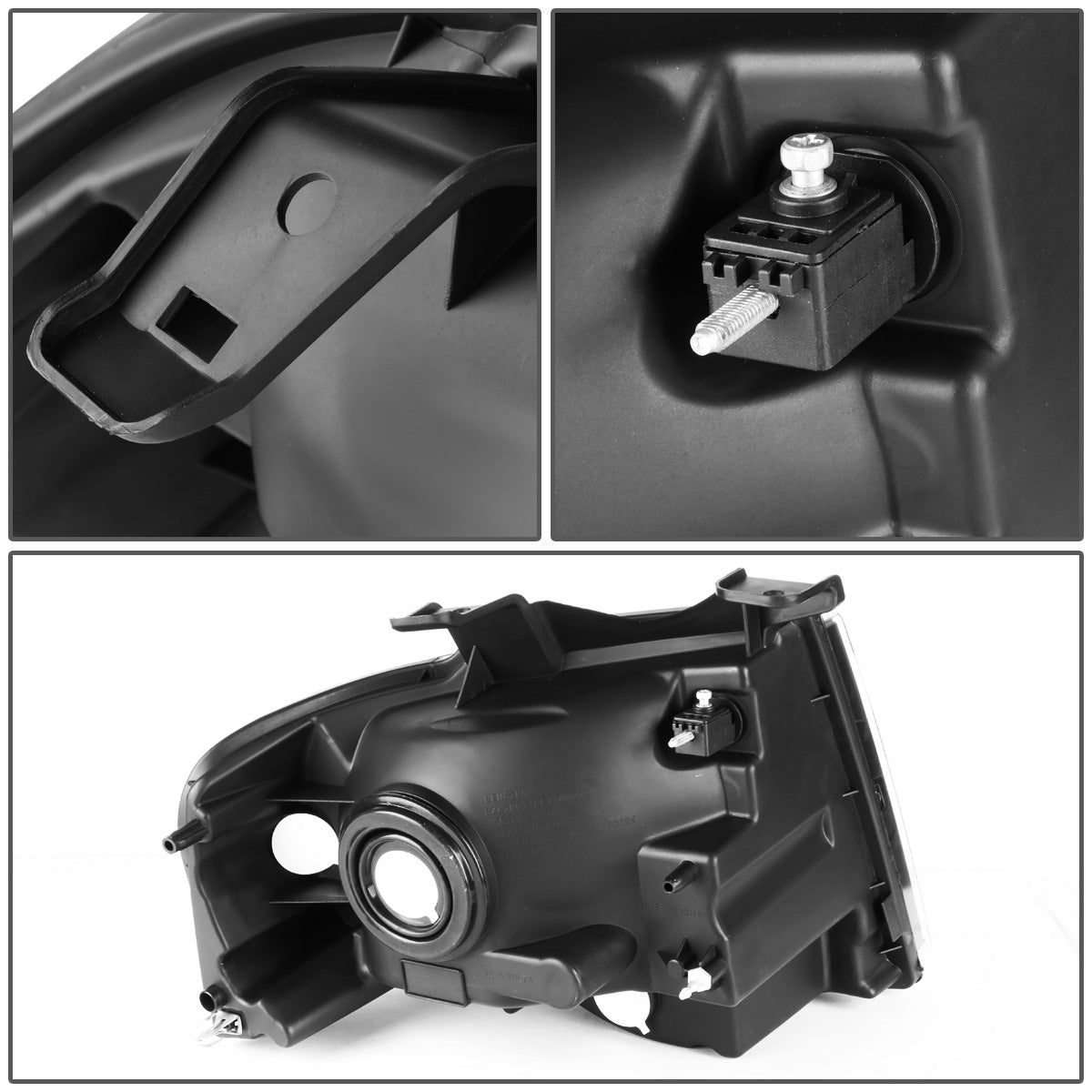 FAROS 07-14 FORD EXPEDITION 4-DOOR - H13 LOW BEAM / HIGH BEAM - SMOKE HOUSING / CLEAR CORNER