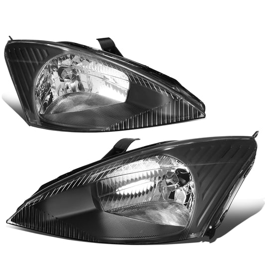 FAROS 03-04 FORD FOCUS -  OE STYLE - H13 HIGH/LOW BEAM - BLACK HOUSING / CLEAR CORNER