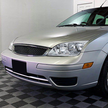 FAROS 05-07 FORD FOCUS - OE STYLE - CHROME HOUSING / CLEAR CORNER - 9007 LOW BEAM / HIGH BEAM