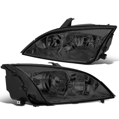 FAROS 05-07 FORD FOCUS - OE STYLE - CHROME HOUSING / SMOKED LENS / CLEAR CORNER - 9007 LOW BEAM / HIGH BEAM