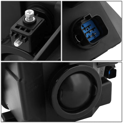 FAROS 05-07 FORD FOCUS - OE STYLE - CHROME HOUSING / SMOKED LENS / CLEAR CORNER - 9007 LOW BEAM / HIGH BEAM