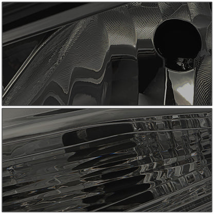 FAROS 12-14 FORD FOCUS 4-DOOR - FITS MODELS WITH HALOGEN HEADLIGHTS - H7 LOW BEAM / H1 HIGH BEAM - SMOKE HOUSING / CLEAR CORNER