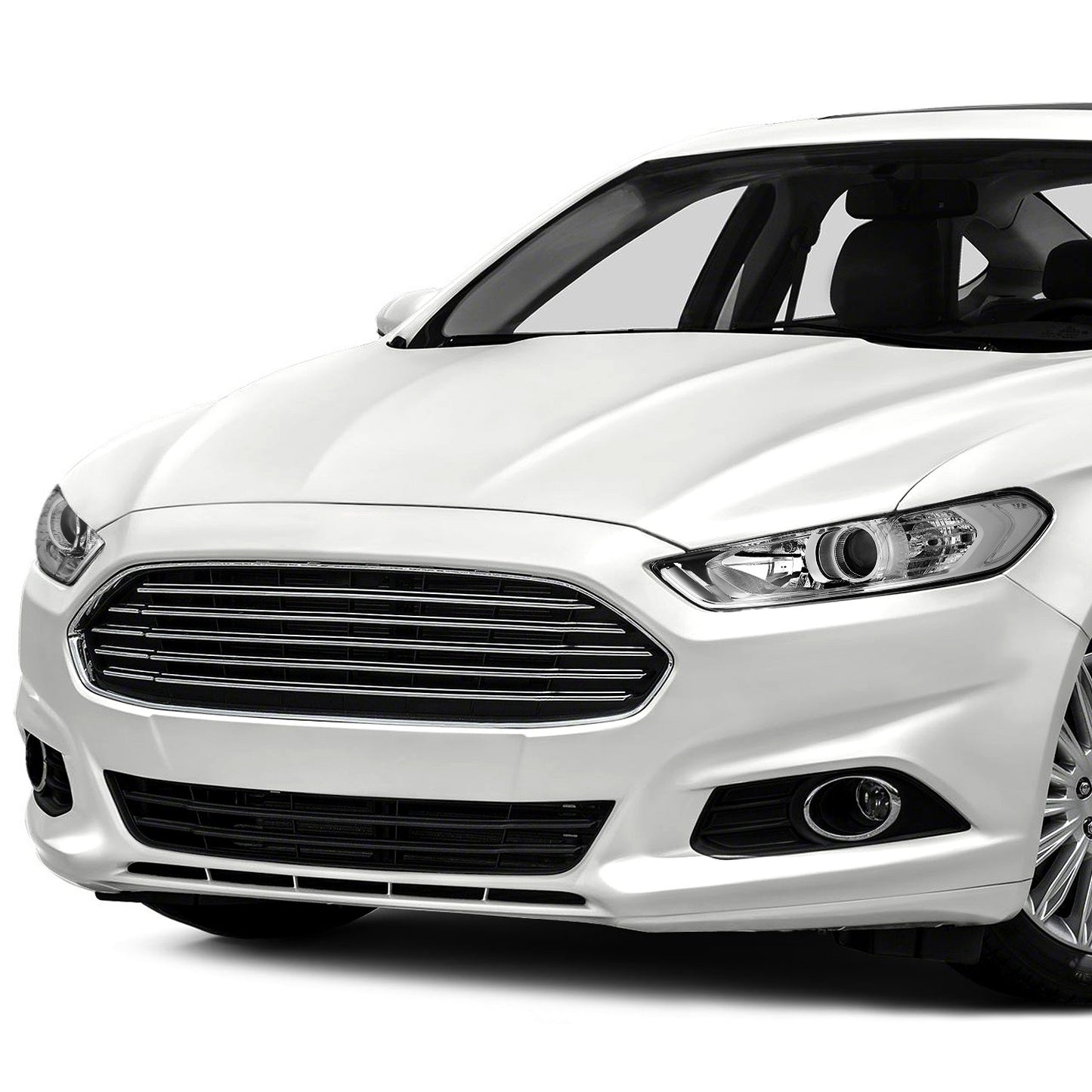 FAROS 13-16 FORD FUSION - PROJECTOR - OE STYLE - H11 LOW BEAM / H7 HIGH BEAM - CHROME HOUSING / CLEAR CORNER