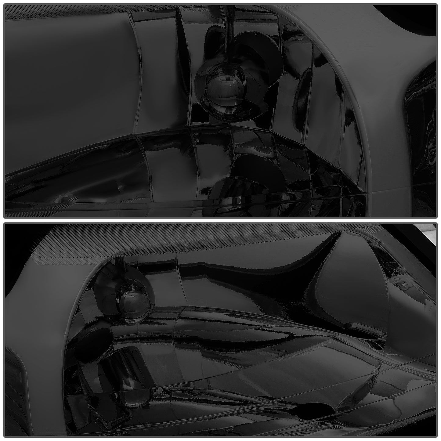 FAROS 99-04 FORD MUSTANG 2-DOOR - H13 LOW BEAM / HIGH BEAM - SMOKE HOUSING / CLEAR CORNER