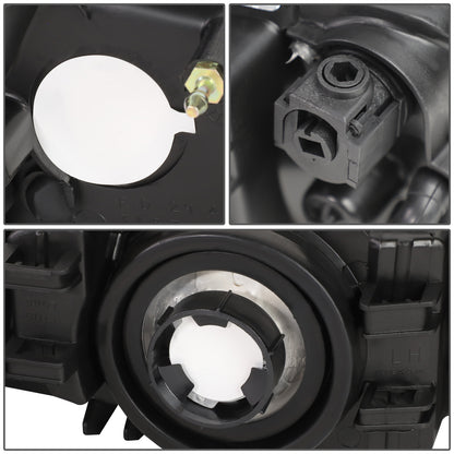 FAROS 99-04 FORD MUSTANG 2-DOOR - H13 LOW BEAM / HIGH BEAM - SMOKE HOUSING / CLEAR CORNER