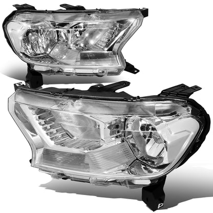 FAROS 19-23 FORD RANGER XL, XLT - FITS HALOGEN HEADLIGHT MODELS ONLY - CHROME HOUSING / CLEAR CORNER