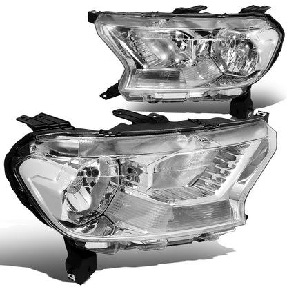 FAROS 19-23 FORD RANGER XL, XLT - FITS HALOGEN HEADLIGHT MODELS ONLY - CHROME HOUSING / CLEAR CORNER