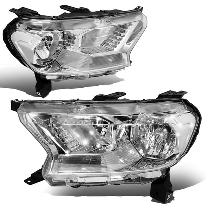 FAROS 19-23 FORD RANGER XL, XLT - FITS HALOGEN HEADLIGHT MODELS ONLY - CHROME HOUSING / CLEAR CORNER