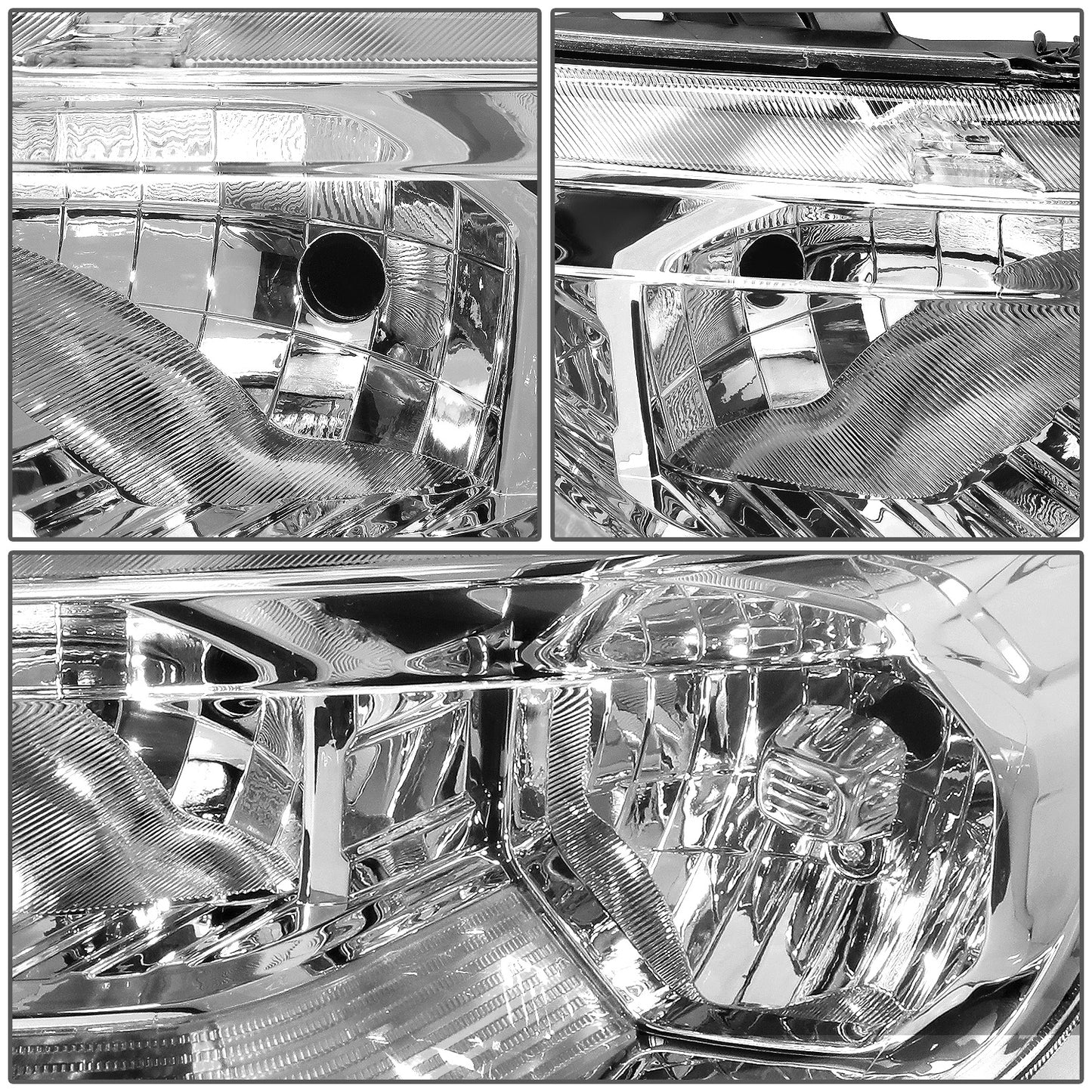 FAROS 19-23 FORD RANGER XL, XLT - FITS HALOGEN HEADLIGHT MODELS ONLY - CHROME HOUSING / CLEAR CORNER