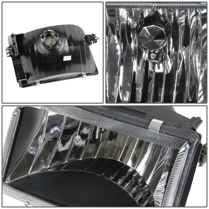 FAROS 93-97 FORD RANGER 2-DOOR - 9007 LOW BEAM / HIGH BEAM - BLACK HOUSING