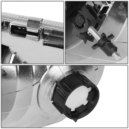 FAROS 93-97 FORD RANGER 2-DOOR - 9007 LOW BEAM / HIGH BEAM - CHROME HOUSING