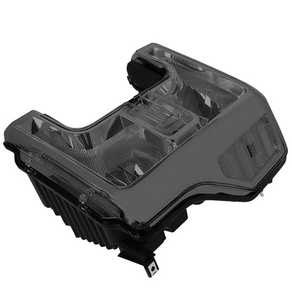 FAROS 17-19 FORD F-250, F-350, F-450, F-550 SUPER DUTY - FITS MODELS WITH HALOGEN HEADLIGHTS ONLY - H13 LOW BEAM / H13 HIGH BEAM - SMOKE HOUSING / CLEAR CORNER