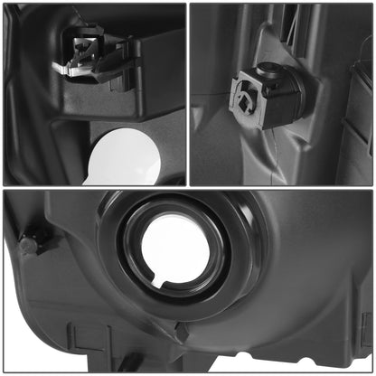 FAROS 11-16 FORD F-250, F-350, F-450, F-550 - SUPER DUTY 2/4-DOOR - H13 LOW BEAM / HIGH BEAM - SMOKE HOUSING / CLEAR CORNER