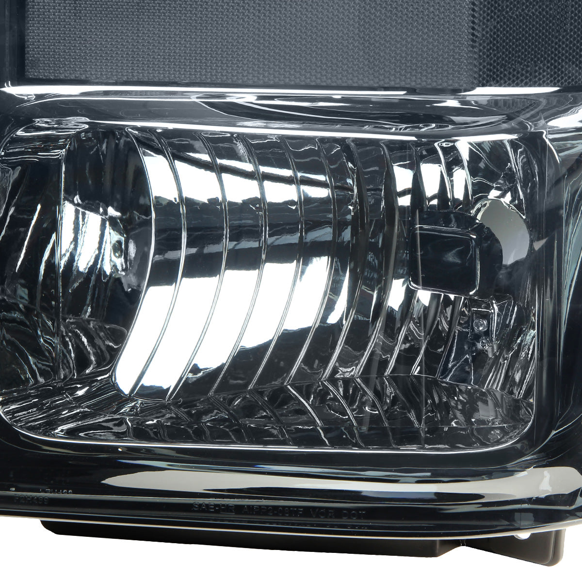 FAROS 08-10 FORD F-250, F-350, F-450, F-550 - SUPER DUTY 2/4-DOOR - H13 LOW BEAM / HIGH BEAM - SMOKE HOUSING / CLEAR CORNER