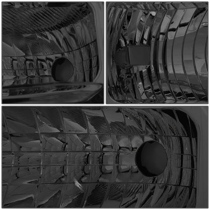 FAROS 08-10 FORD F-250, F-350, F-450, F-550 - SUPER DUTY 2/4-DOOR - H13 LOW BEAM / HIGH BEAM - SMOKE HOUSING / CLEAR CORNER