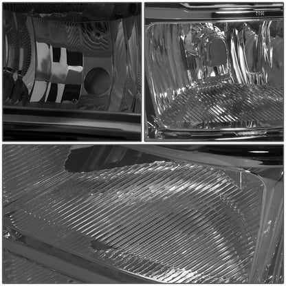 FAROS 07-13 GMC SIERRA 1500 / 07-14 GMC SIERRA 2500, 3500 2/4-DOOR - H11 LOW BEAM / 9005 HIGH BEAM - SMOKE HOUSING / CLEAR CORNER