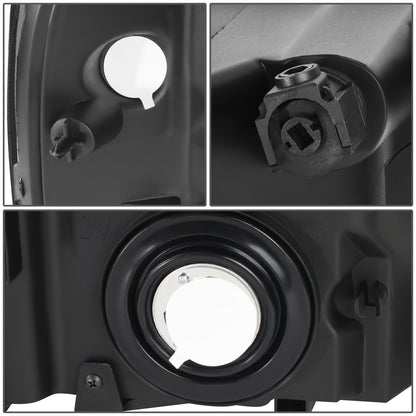 FAROS 07-13 GMC SIERRA 1500 / 07-14 GMC SIERRA 2500, 3500 2/4-DOOR - H11 LOW BEAM / 9005 HIGH BEAM - SMOKE HOUSING / CLEAR CORNER