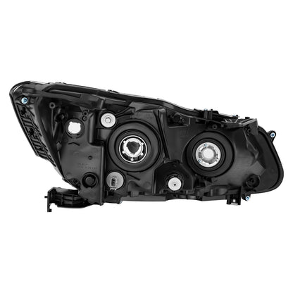 FAROS 16-17 HONDA ACCORD SEDAN - FITS EX, EX-L, SE SPORT MODELS WITH HALOGEN HEADLIGHTS & LED DRL - PROJECTOR - H11 LOW / 9005 HIGH / 7444NA SIGNAL - CHROME HOUSING / AMBER CORNER