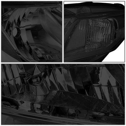 FAROS 12-15 HONDA CIVIC - 9006 LOW BEAM / 9005 HIGH BEAM - SMOKE HOUSING / CLEAR CORNER