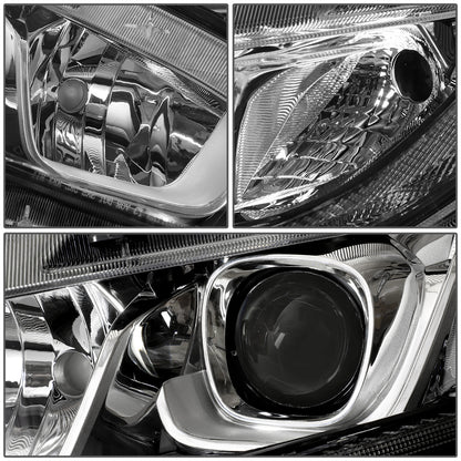 FAROS 16-18 HONDA CIVIC - H11 LOW BEAM / 9005 HIGH BEAM - CHROME HOUSING / CLEAR CORNER
