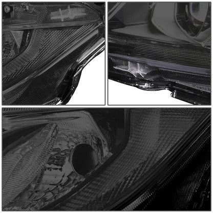 FAROS 16-18 HONDA CIVIC - H11 LOW BEAM / 9005 HIGH BEAM - SMOKE HOUSING / CLEAR CORNER