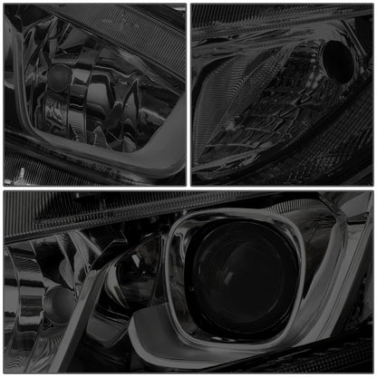 FAROS 16-18 HONDA CIVIC - H11 LOW BEAM / 9005 HIGH BEAM - SMOKE HOUSING / CLEAR CORNER