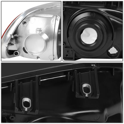 FAROS 92-95 HONDA CIVIC 2/3DR - H4 HEADLIGHT / 3946 SIGNAL - SMOKE HOUSING / CLEAR CORNER