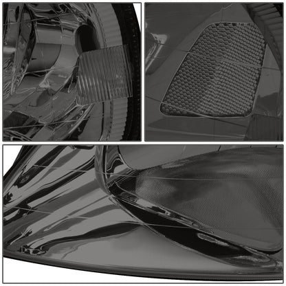 FAROS 99-00 HONDA CIVIC 2/3/4-DOOR - H4 LOW BEAM / HIGH BEAM - SMOKE HOUSING / CLEAR CORNER